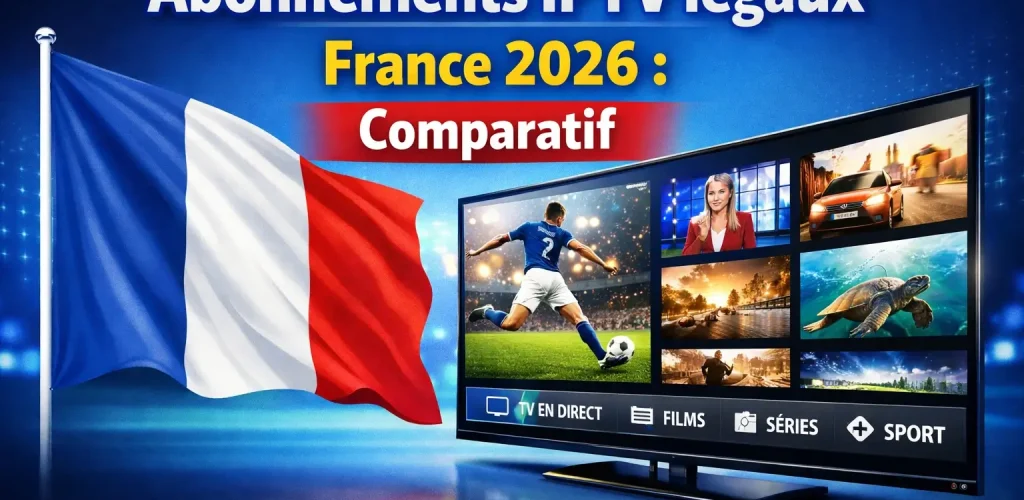 Abonnements IPTV légaux France 2026 : Comparatif